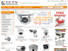 Tablet Screenshot of cctvdiscover.com